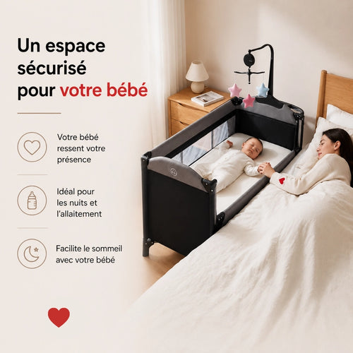 bercododo, cododo et beceau, espace sécurisé pour bébé