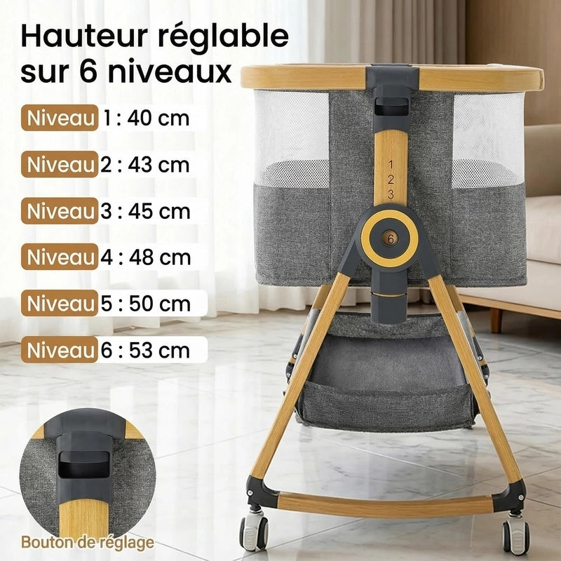 cododo bb amour evolia evolutif hauteur réglable sur six niveaux 