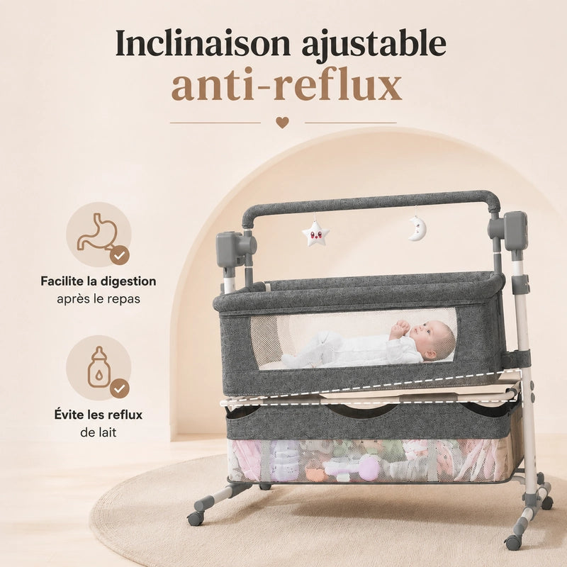 Cododo nuit douce inclinaison anti-reflux ajustable