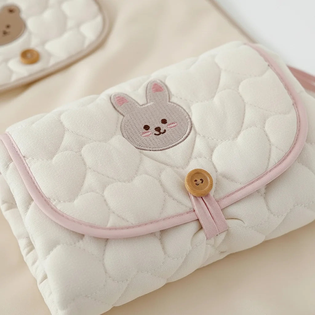 tapis à langer plié bb amour