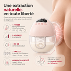 Tire lait électrique NUDE CONFORT, 2 appareils