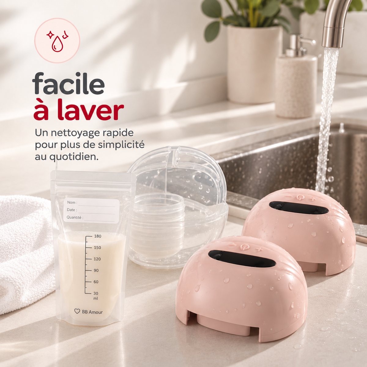 Tire Lait électrique CONFORT PLUS, 2 appareils
