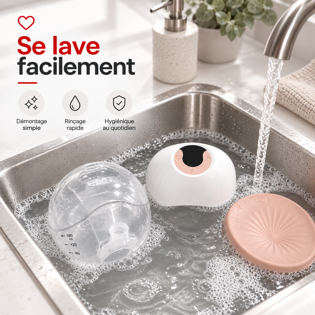 Tire lait électrique NOMADE, 2 appareils