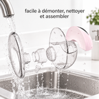 Tire lait électrique GRANDO ROSE, 2 appareils