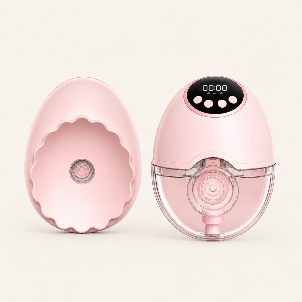 Tire lait électrique portable SÉRÉNITÉ ROSE, 2 appareils